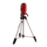 Лазерный уровень ML01T, дальность 10 м, точность ± 0,5 мм, / 1 м, длина волны 650 нм, проекция 1 вертикальная 1 горизонтальная плоскость, резьба под штатив 5/8