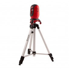 Лазерный уровень ML01T, дальность 10 м, точность ± 0,5 мм, / 1 м, длина волны 650 нм, проекция 1 вертикальная 1 горизонтальная плоскость, резьба под штатив 5/8