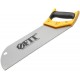 Ножовка по фанере с запилом, черно-желтая ручка, 350 мм, 12 TPI