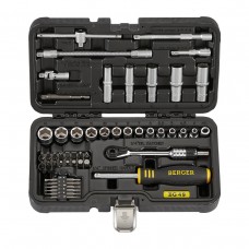 Профессиональный набор инструментов BERGER 49 предметов 1/4
