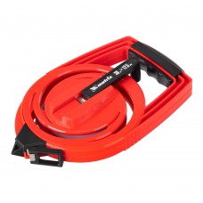 Рулетка геодезическая, 30 м х 12,5 мм, металлическая лента, закрытый корпус Matrix