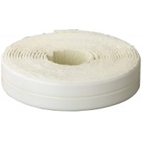 Лента бордюрная 3.35 м х 22 мм х 3.35 м, профиль L, белая, для ванн и раковин STAYER Professional 12341-11-11