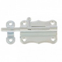 Задвижка накладная ЗТ-2-60, цинк, 5 шт, (Металлист) (91515)