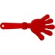 Ладошка-хлопушка болельщика 28 см, пластиковая, красная ЗУБР 69999