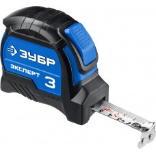 Рулетка с автостопом 3 м х 16 мм Профессионал ЗУБР ЭКСПЕРТ 34057-03-16