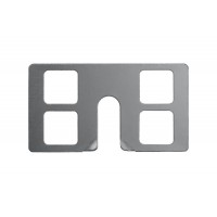 Крепление для установки маячковых профилей 50 шт ЗУБР КРЕММЕР-50 30950-50_z01