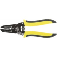 Клещи для снятия изоляции, диаметр проводов 0,6-2,6 мм, Профи, прорезиненная ручка 175 мм (60021)