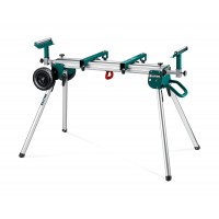 KRAFTOOL MSA-1200 U, (1120-2650)х765х970 мм, алюминиевый мобильный стол для торцовочных пил с ручкой и колесами (38782-2)