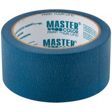 Лента малярная бумажная синяя, термостойкость до 100°C, УФ-стойкость до 14 дней, 48 мм х 25 м (30-6114)