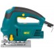 Лобзик 800 Вт; 0-3000 ход/мин; БзП; маятник; 100 мм; 3,15 кг; лазер; рез. накл.; коробка (80359)