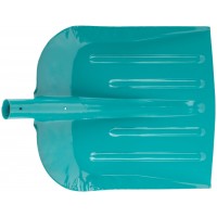 Лопата для уборки снега тротуарная стальная без черенка 390х456 мм (68122)