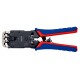 Пресс-клещи для штекеров RJ, 3 гнезда, RJ 10 (4-pin), RJ 11/12 (6-pin), RJ 45 (8-pin), 200 мм (KN-975112)