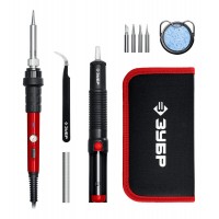 Паяльная станция мини 60 Вт, 11-в-1, 220-480°C, в сумке-чехле ЗУБР ПСМ-60 55337