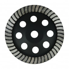 Чашка-фреза алмазная торцевая (турбо, 180x22.23x5 мм) BERGER BG1943