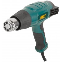 Фен технический 2000 Вт; 60/400/600 °C; 300/500/500 л/мин; рез. накл.; коробка (80611)