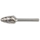 Борфреза параболическая с закругленным концом 16x25x69 мм, VHM, AL, форма F (серия 900631) GARWIN INDUSTRIAL 900631-162569