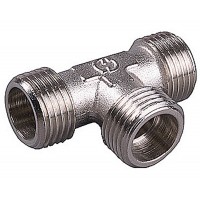 GENERAL FITTINGS наружная резьба 1/2?, никель, тройник (51051-1/2)