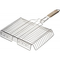 Объемная решетка-гриль Barbecue, 340 х 260 мм, нержавеющая сталь GRINDA 424732