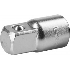 Адаптер увеличивающий 1/2M x 3/8F для торцовых головок KRAFTOOL 27841