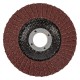 Круг лепестковый торцевой, конический, Р 80,115 х 22.2 мм Сибртех (74079)