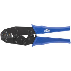 Пресс-клещи (кримпер) для обжима наконечников электропроводов с сечением 0,5-6 мм (60066М)