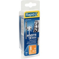 Нержавеющая заклепка 4.0 х 14 мм, 50 шт RAPID 5000395