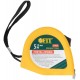 Рулетка Профи, калибр.лента, нейлон.покр., магн.крючок, эласт.корпус черн-желт., двойн.стопор 5 м х 19 мм