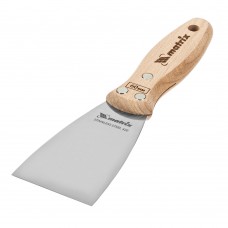 Шпательная лопатка из нержавеющей стали, 60 мм, буковая рукоятка, EFP Matrix (85613)