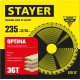 Лента армированная черная Professional STAYER 48 мм 45 м 12086-50-50  