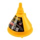 Воронка пластиковая 135 мм с металлическим ситом, гибким наконечником и непроливайкой Denzel (537210)
