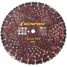 Диск алмазный CHAMPION гранит PRO 400/25,4/10 Laser Granite (твердые блоки, старый бетон) (C1607)