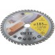 Диск пильный для циркулярных пил по дереву, спец. форма зуба 185 х 20/16 х 48Т (37688)