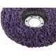 Диск зачистной полимерный 125 мм, фиолетовый, жесткий (39635М)