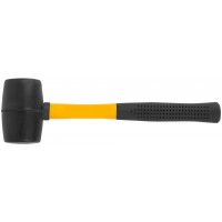 Киянка резиновая, фиберглассовая ручка 60 мм ( 450 гр )