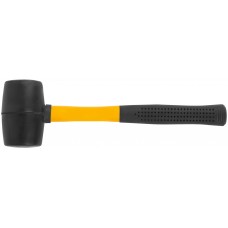 Киянка резиновая, фиберглассовая ручка 60 мм ( 450 гр )
