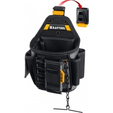 Сумка поясная 280 х 200 мм с быстросъёмным креплением FastClip KP-13E KRAFTOOL 38772