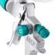 Краскораспылитель AG 801 HVLP, гравитационный, сопло 1.5 мм и 1.8 мм Stels (57360)