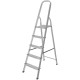 Лестница-стремянка алюминиевая, 5 ступеней, вес 3,3 кг (65343)
