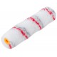 Ролик полиакрил. мини Профи, белый с серой и красной полосками, диам.15/35 мм, ворс 10 мм, 150 мм (02683)