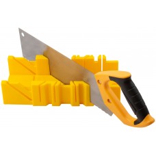 Стусло пластиковое желтое с пилой 350 мм (41263)