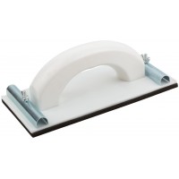 Терка для нажд.бумаги пластиковая с мет.прижимом 230х105 мм (39722М)