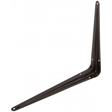 Уголок-кронштейн коричневый 200х250 мм (0,8 мм) (66053)