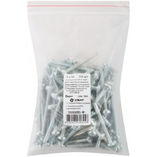 Винт с полуцилиндрич. головкой с полной резьбой оцинков. DIN 7985 5х50 100 шт Фасовка (27726-0)