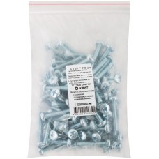 Винт с полуцилиндрич. головкой с полной резьбой оцинков. DIN 7985 6х35 100 шт Фасовка (27736-0)