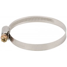 Хомут обжимной (нержавеющая сталь со сваркой) 50-70 мм (64286)