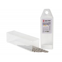 Комплект свёрл по металлу индустриальных, 10 шт, DIN 338, HSS-G, Тип N, 5xD, O2.00 мм (ZA-73020-S10)