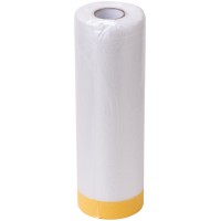Пленка защитная с малярной лентой, Clever Quick, 2700 мм x 17 м (30-7035)
