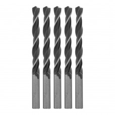 Сверло по металлу, 9.5 мм, быстрорежущая сталь, 5 шт, цилиндрический хвостовик Сибртех