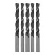 Сверло по металлу, 9.5 мм, быстрорежущая сталь, 5 шт, цилиндрический хвостовик Сибртех