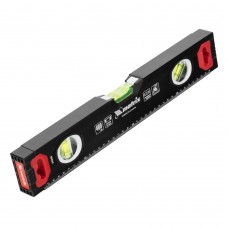 Уровень алюминиевый, усиленный, фрезерованный, 3 глазка, 400 мм Matrix (34360)